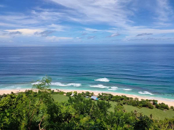Bali Adası Nda Güzel Bir Deniz Manzarası Manzarası — Stok fotoğraf