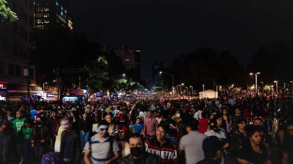 Desfile Dia Dos Mortos Cidade México — Fotografia de Stock