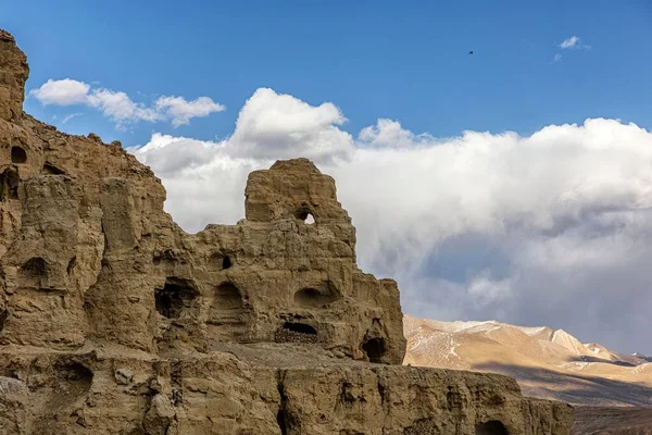 Piękny Krajobraz Ruin Dongga Tybecie Chiny — Zdjęcie stockowe