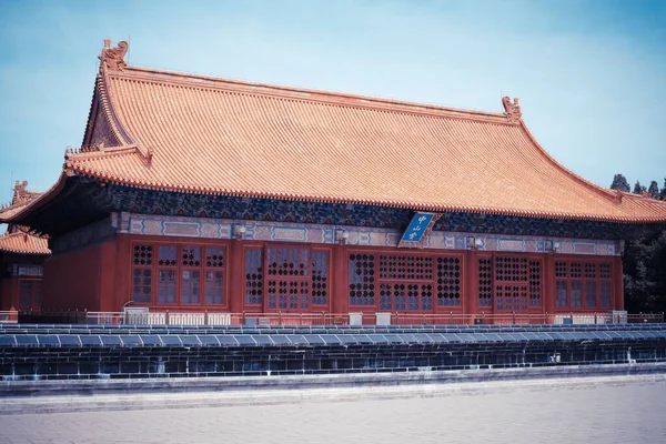 Zhongshan Hall Park Pekingben Kínában — Stock Fotó