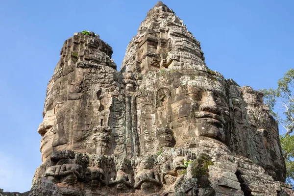 Красивый Крупный План Ангкор Вата Камбодже — стоковое фото