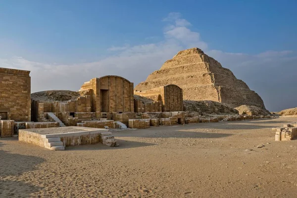 Pohled Starobylé Chrámy Luxoru Egypt — Stock fotografie