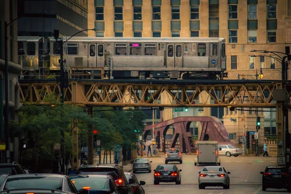 シカゴの街の美しい景色 — ストック写真