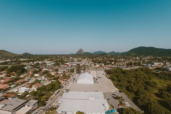 Veduta Aerea Padel Court Parco Rio Janeiro Brasile — Foto Stock