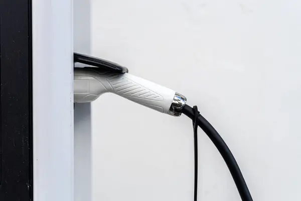 Closeup Shot Charging Cable — Stock Photo, Image
