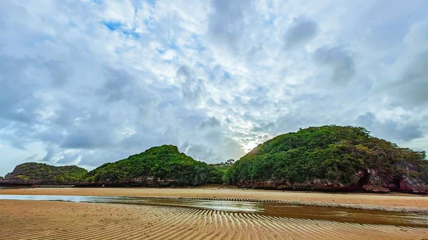 Eine Natürliche Landschaft Strand Von Gatra — Stockfoto