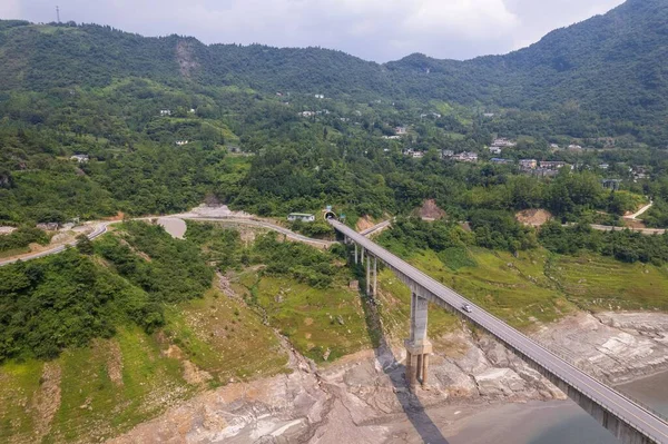 stock image A bridge in Aba Prefecture, Sichuan Province