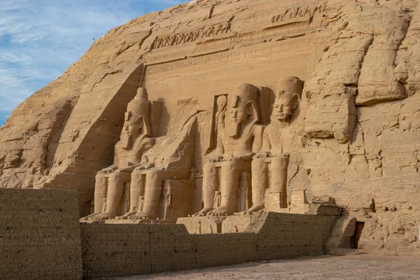 Veduta Degli Antichi Templi Luxor Egitto — Foto Stock