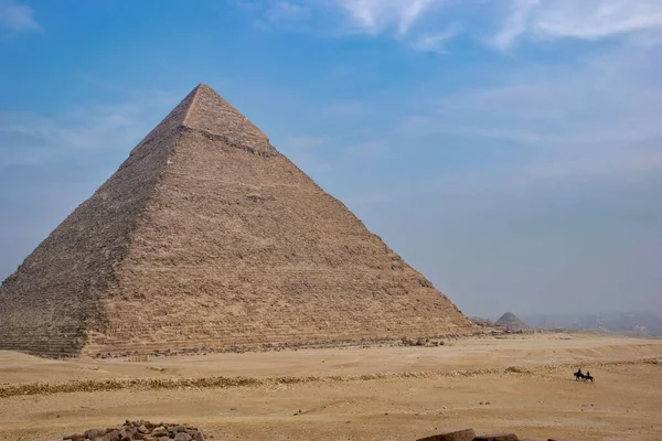 Una Vista Las Pirámides Egipto —  Fotos de Stock