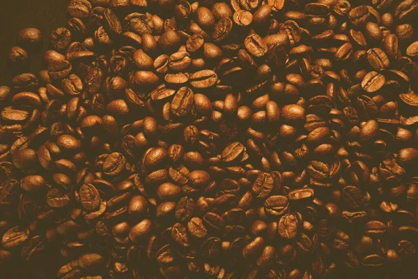 Egy Közeli Kép Kávébabról Tökéletes Mintázathoz — Stock Fotó