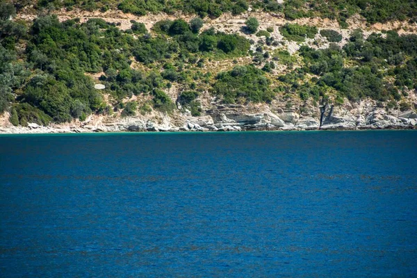 Eine Schöne Aufnahme Des Blauen Meeres Während Einer Kreuzfahrt Von — Stockfoto