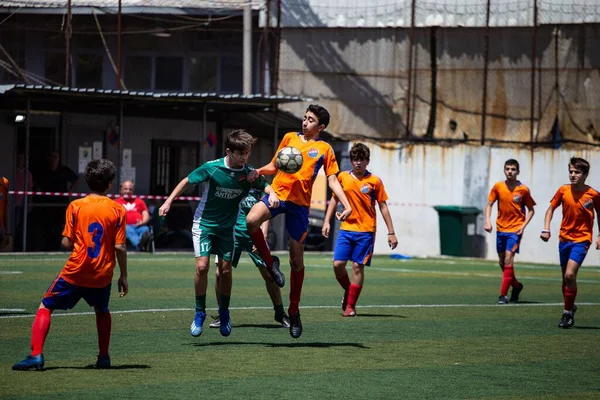 Beyrut Lübnan Daki Hmem Gençlik Akademisi Futbol Maçı — Stok fotoğraf