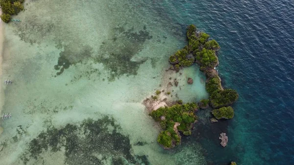 Una Vista Aérea Isla Paguriran Sorsogon Filipinas — Foto de Stock