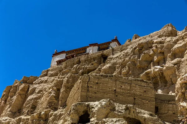 stock image The internal temples of Guge Dynasty Relics Scenic Area in Zhada County, Ali Prefecture, Tibet.