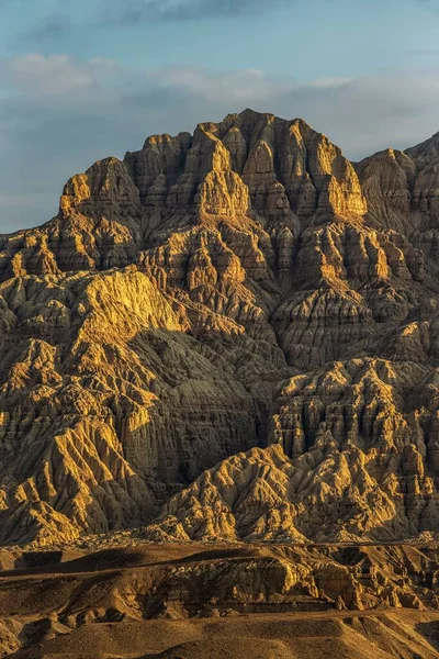 Вертикальный Снимок Уникального Ландшафта Земного Леса Занда Время Восхода Солнца — стоковое фото