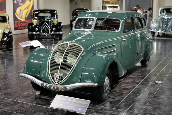 Les Voitures Anciennes Classiques Monde Sont Collectées Toyota Motor Museum — Photo