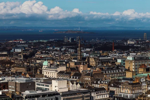Güneşli Bir Günde Edinburgh Şehri — Stok fotoğraf