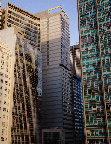 Eine Vertikale Aufnahme Moderner Gebäude Rio Janeiro Brasilien — Stockfoto