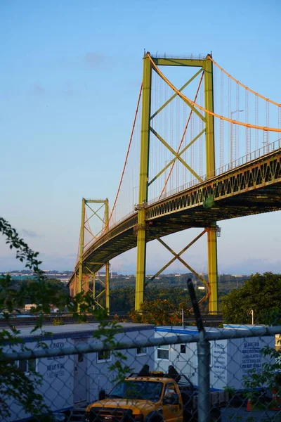Widok Lotu Ptaka Most Halifax — Zdjęcie stockowe