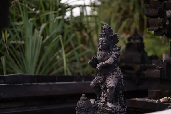 Een Historisch Standbeeld Nabij Tanah Lot Temple Bali Canggu Indonesië — Stockfoto