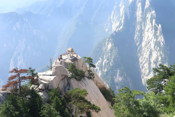 華山山 中国の壮大な自然の風景 — ストック写真