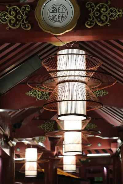 Decoración Creativa Tiendas Arquitectura Tradicional China —  Fotos de Stock