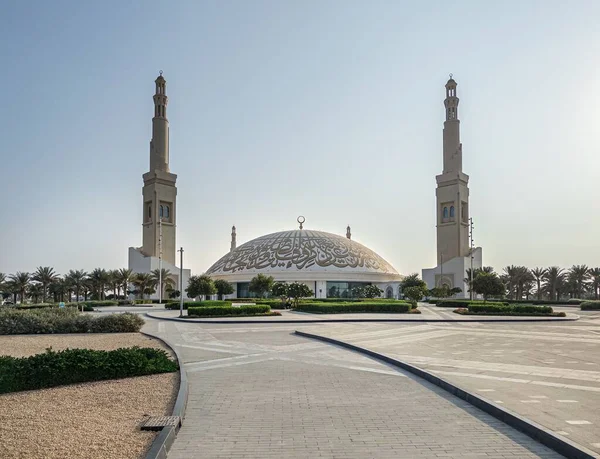 Ain Grand Mosque Official Name Sheikh Khalifa Bin Zayed Nahyan — Stock Photo, Image