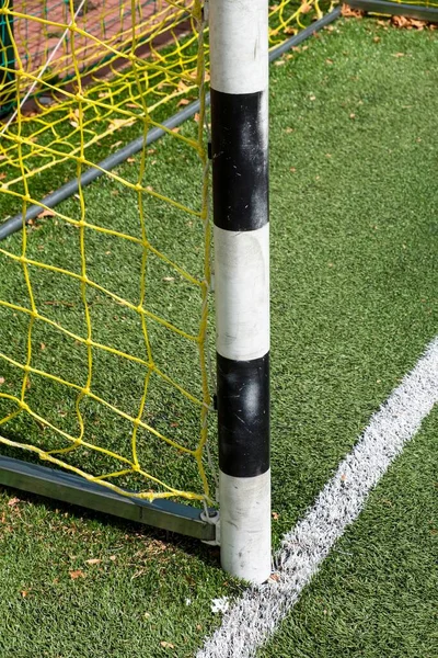 Close Soccer Goal — Stock Photo, Image