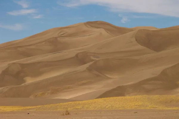 Ett Vackert Ökenlandskap Great Sand Dunes National Park Colorado Förenta — Stockfoto