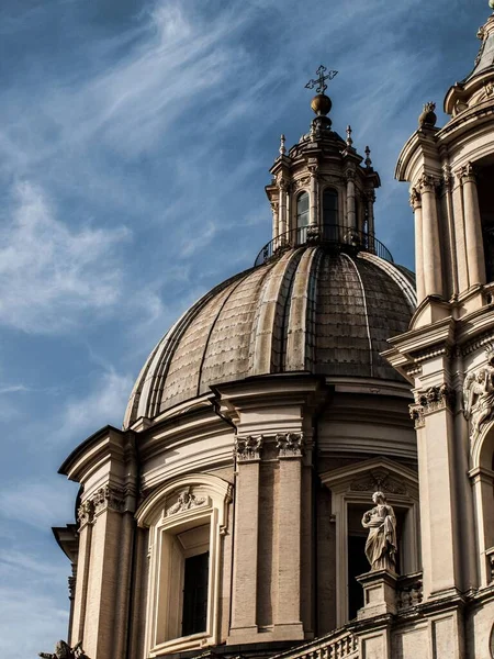 Roma Daki Agone Kilisesi Nde Güzel Bir Sant Agnese Manzarası — Stok fotoğraf