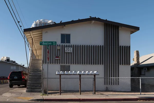 Отремонтированный Жилой Дом Районе Города Лас Вегас Невада — стоковое фото
