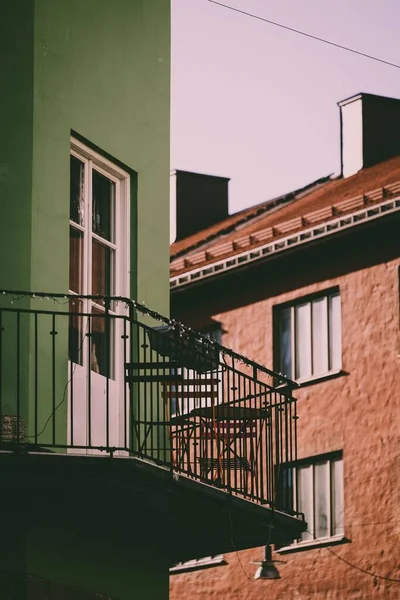 ソダーマルムのアパートの垂直ショット — ストック写真