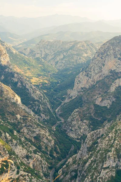 Spanya Daki Aziz Catherine Gözcüsünden Dağlık Manzaralı Güzel Bir Manzara — Stok fotoğraf
