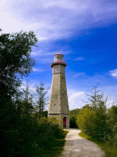 Gibraltar Point Lighthouse Located Toronto Islands Toronto Ontario Canada — Stock Photo, Image