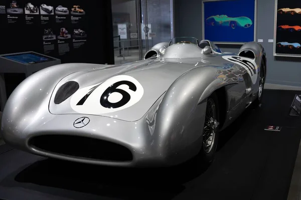 Voiture Course Historique 1954 Mercedes Benz 169 Formule Grand Prix — Photo