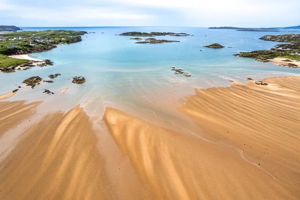 多纳加尔海景前沙滩海岸的鸟瞰图 — 图库照片