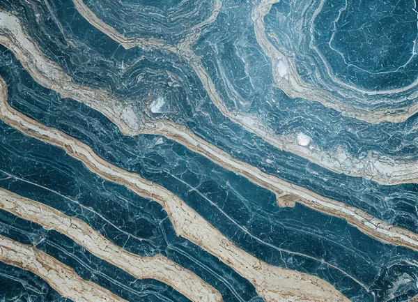 Closeup Blue Marble Stone Background — Stock Photo, Image