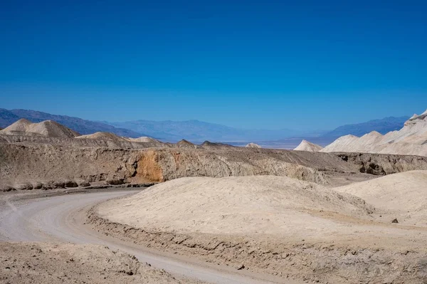 Detalje Ørkenveje Death Valley Ørkenen - Stock-foto