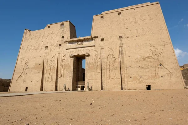 Widok Starożytnych Świątyń Luksorze Egipt — Zdjęcie stockowe