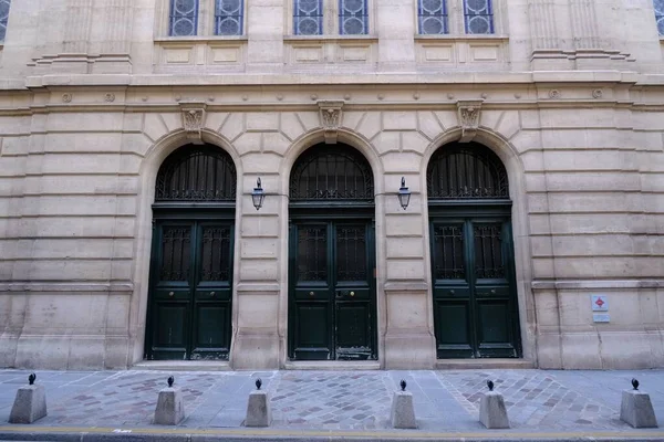 Belo Exterior Edifício Histórico Paris França — Fotografia de Stock