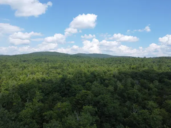 Вид Повітря Лісовий Пагорб — стокове фото
