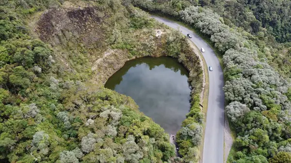 Luftaufnahme Über Dem Cerro Muerte Costa Rica — Stockfoto