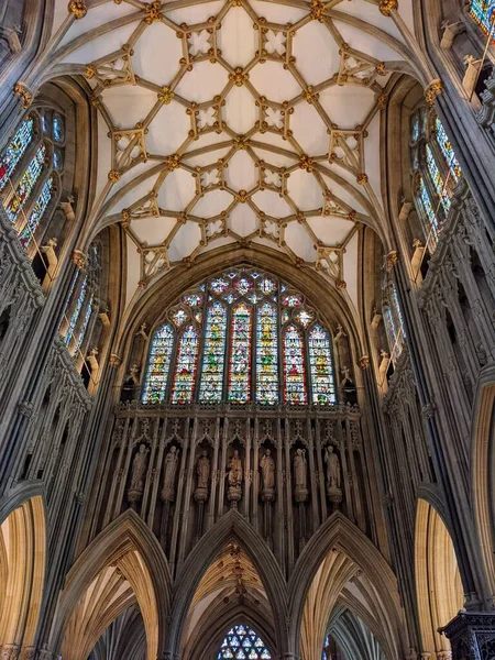 Hermoso Interior Una Catedral — Foto de Stock