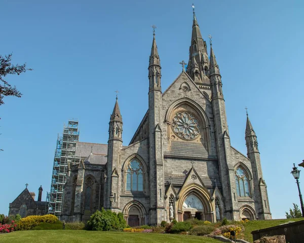 Una Hermosa Vista Una Catedral Gótica Histórica — Foto de Stock