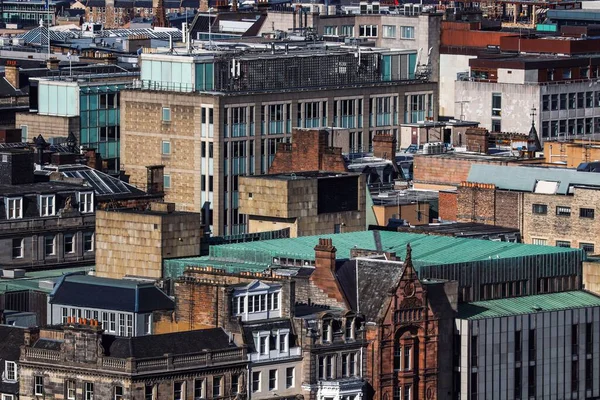 Gebouwen Van Edinburgh Een Zonnige Dag — Stockfoto