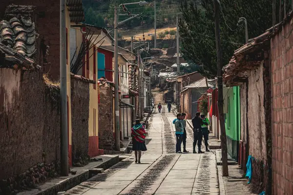 Una Splendida Vista Negozi Mercati Cusco Perù — Foto Stock