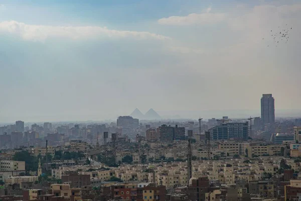 埃及卢克索古寺的景观 — 图库照片