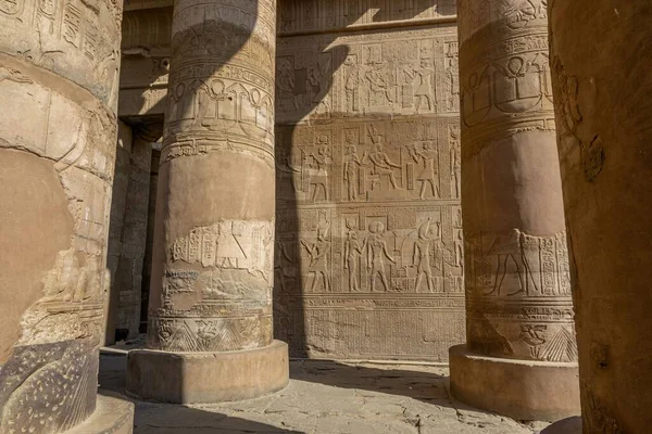 Över Antika Templen Luxor Egypten — Stockfoto
