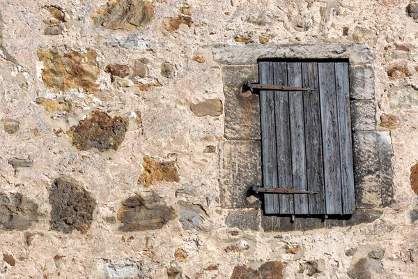 Старинная Деревянная Дверь Железными Петлями Входа Святое Место — стоковое фото