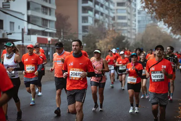 Maratón Santiago Chile 2022 —  Fotos de Stock